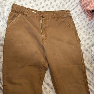 Tan carhatt pants 38x32
